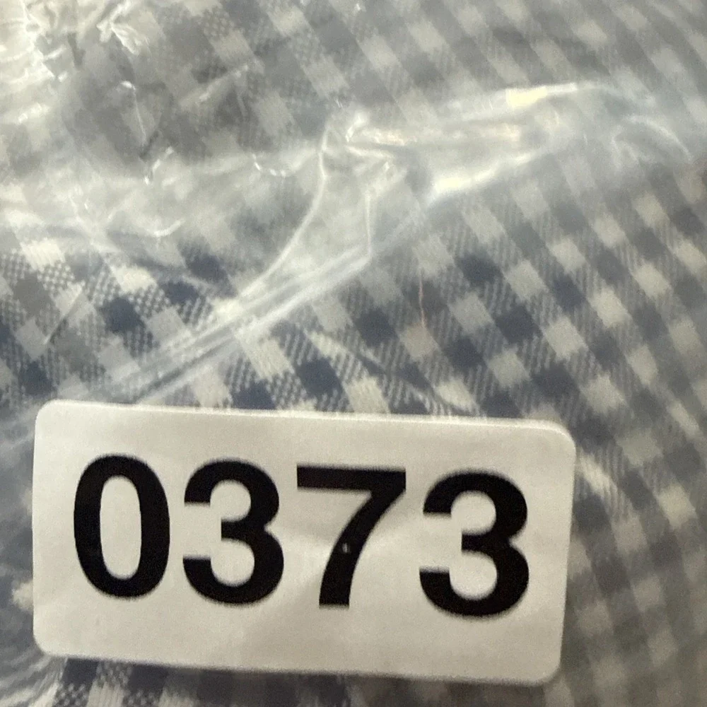 Banana Republic Mens Large Untucked Blue Checked  XS Button Down Long Sleeve NWT